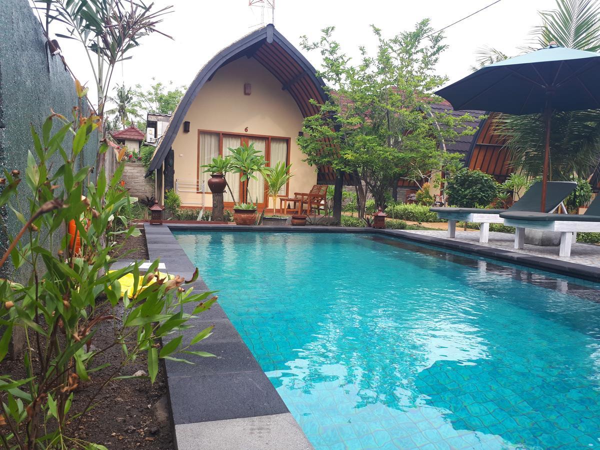 Bedolo Bungalows Gili Air Exterior foto